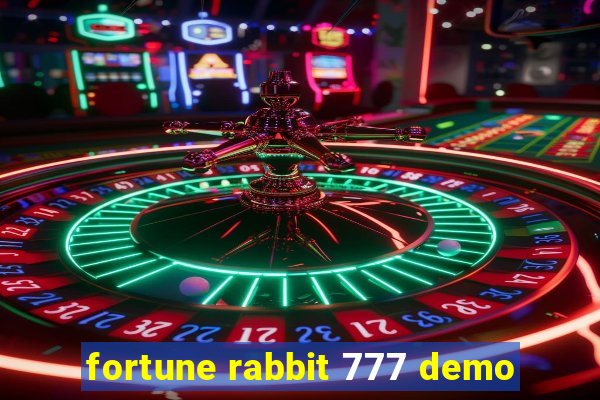 fortune rabbit 777 demo